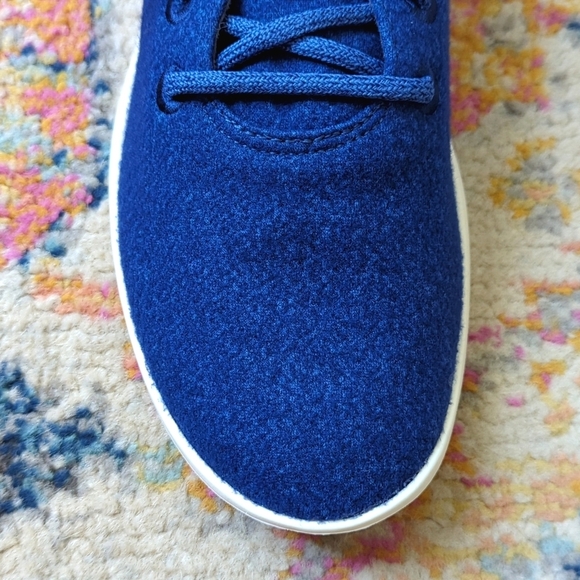Allbirds x Sam's Club Wool Runners Merino Athletic Sneakers Blueberry Cream 10 - Picture 11 of 15